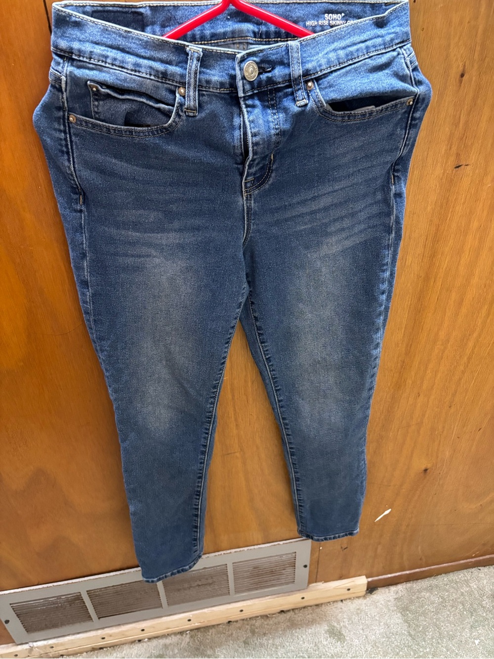 SOHO Dark Blue High-Rise Jeggings